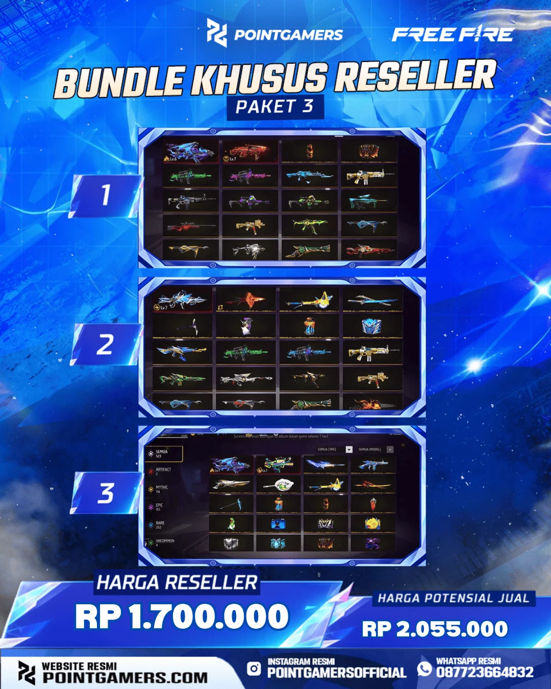 BUNDLE FF HEMAT BANGET 1