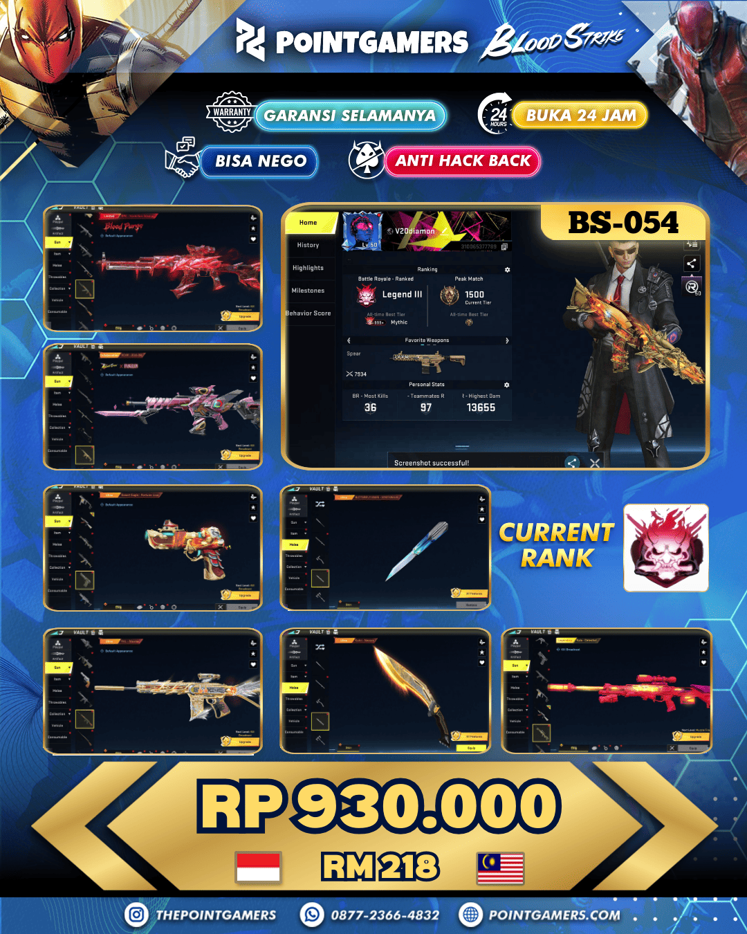 AK47 - CHIAROSCURO LEVEL 5, UZI - SCORPIUS LEVEL 2 1
