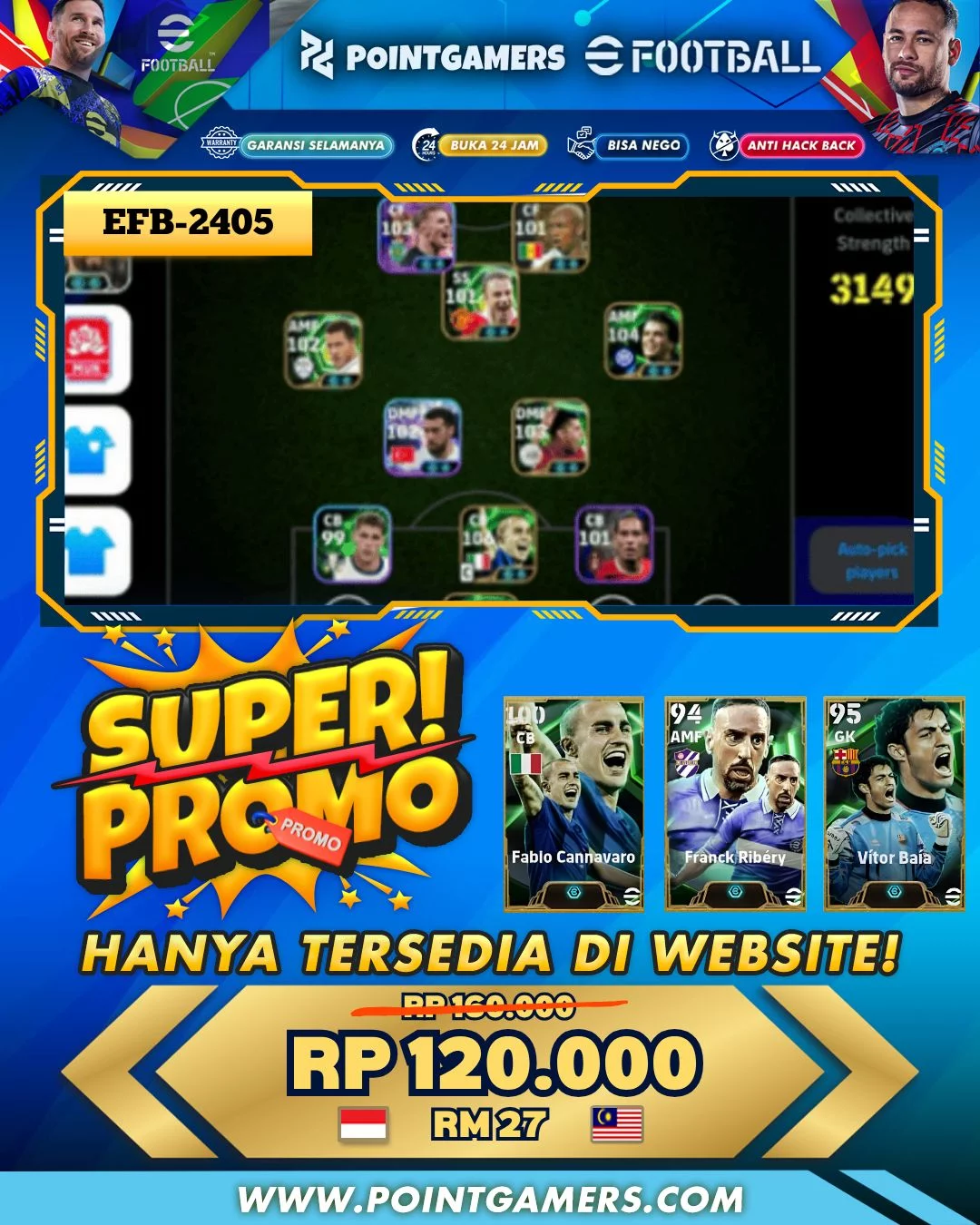 PROMO FABIO CANNAVARO 100 1