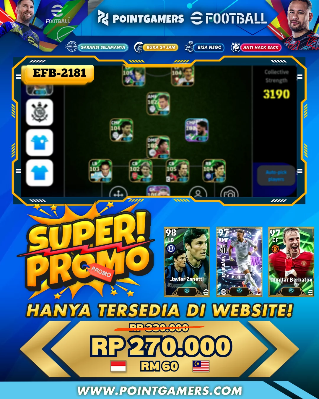 PROMO JAVIER ZANETTI 98 1