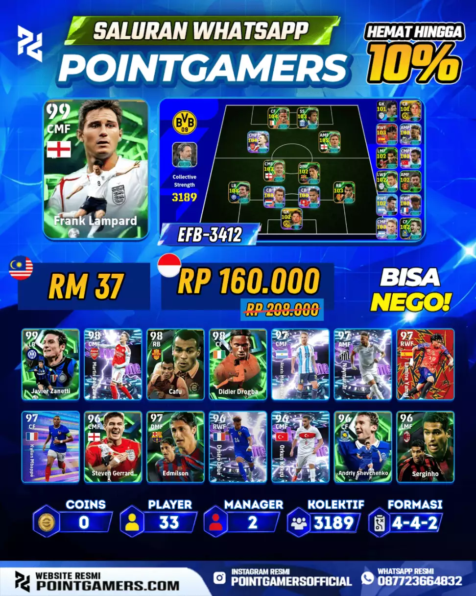 FRANK LAMPARD 99 1