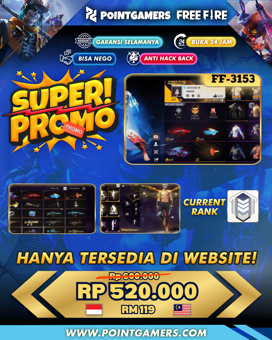PROMO 3 EVO 1 MAX , SG² MAMBA 2RASA 1