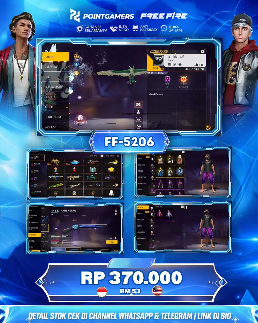 2 EVO MAX 1 TW 2, SG2 MAMBA 2RASA 1