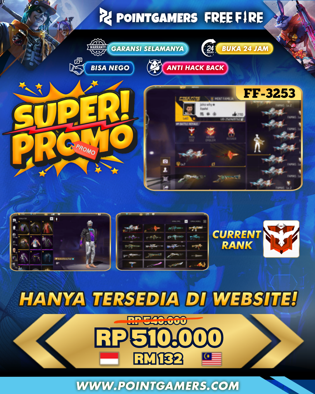 PROMO MAX 1, SG 2 LUMUT 1