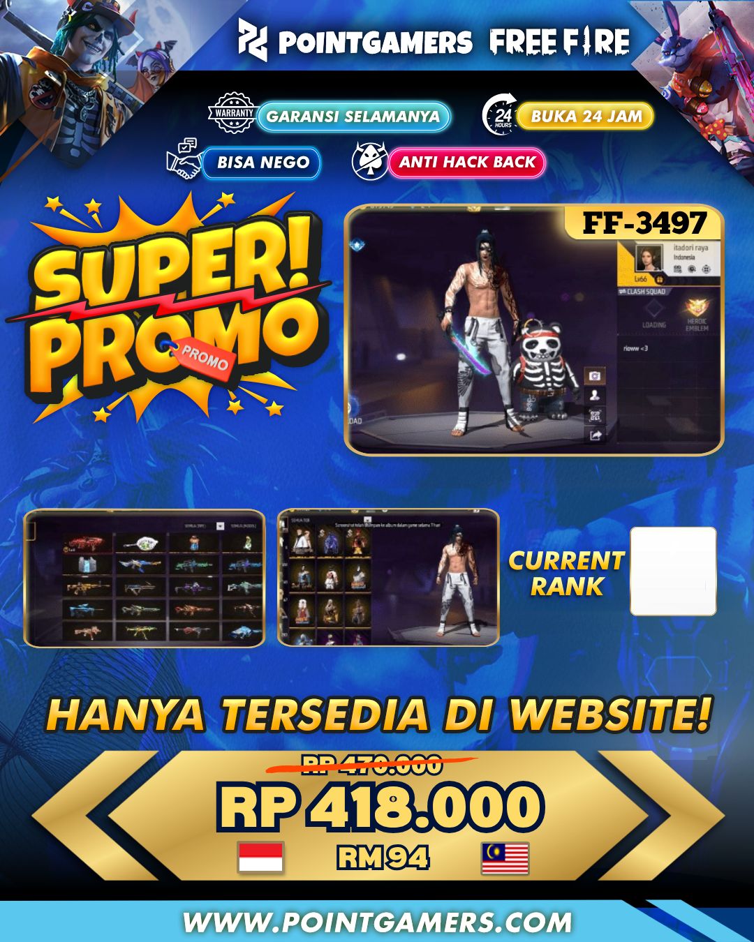 PROMO 1 EVO TW MAX, SG2 KNALPOT 2RASA 1