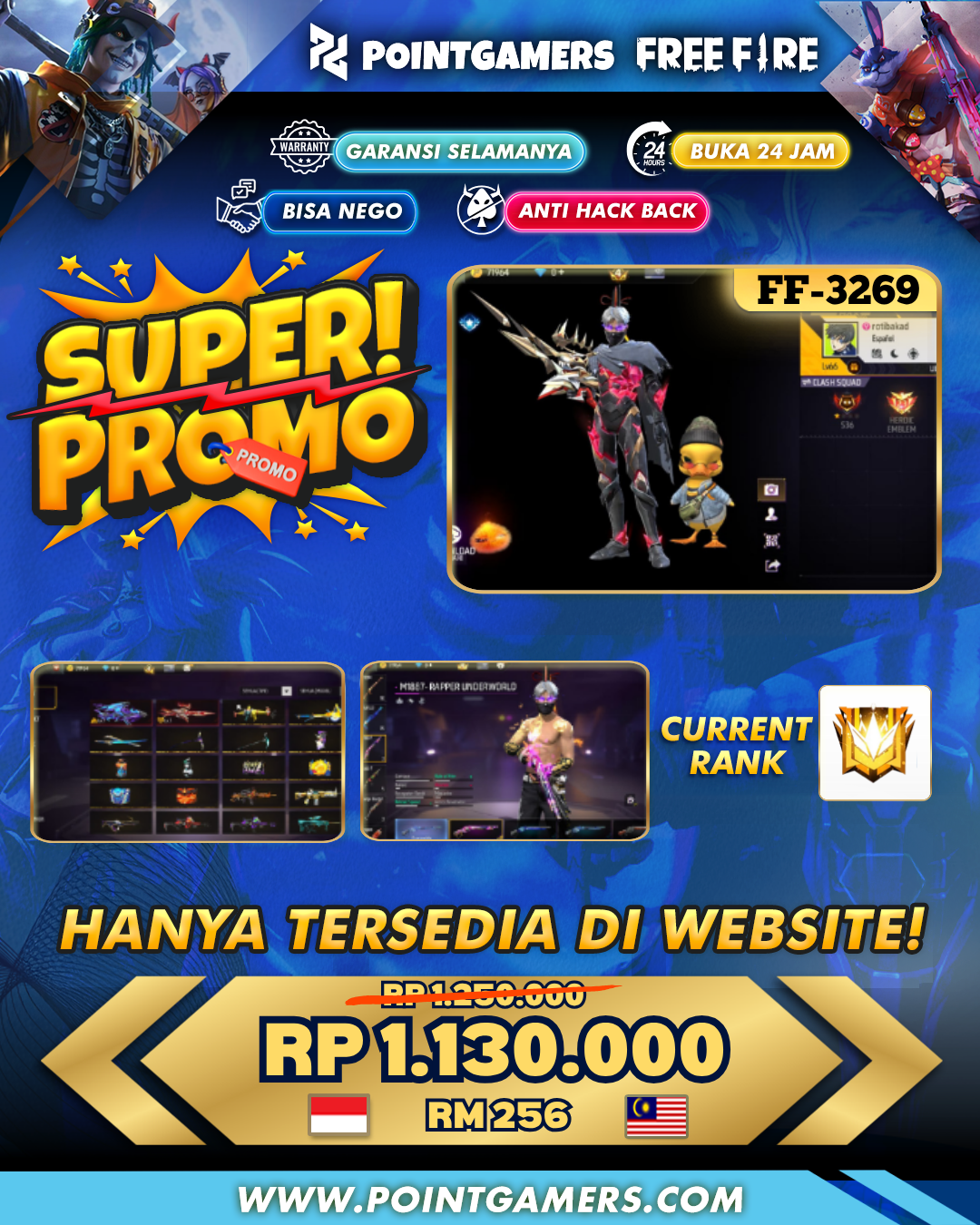 PROMO SG 2 RAPER, MAMBA 1