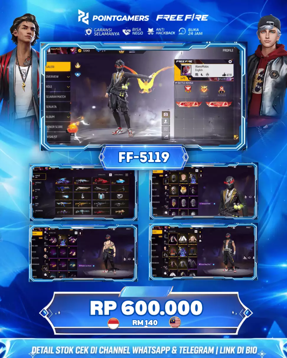 EVO 4 MAX 1 TW 2, S SG 2 LUMUT GURUN MAMBA BUNNY 1