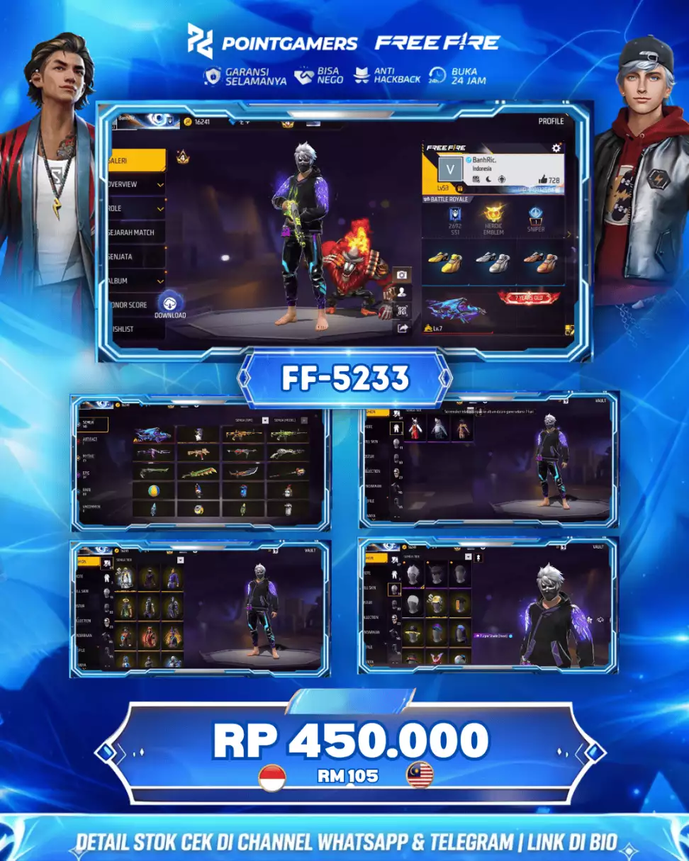 SG 2 LUMUT, EVO 1 MAX 1