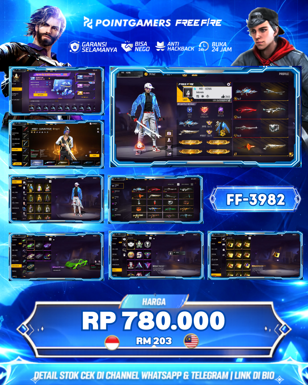 EVO 3 MAX 1 OTW 2 MAX, SG2 GURUN , WINTER , BUNNY 1