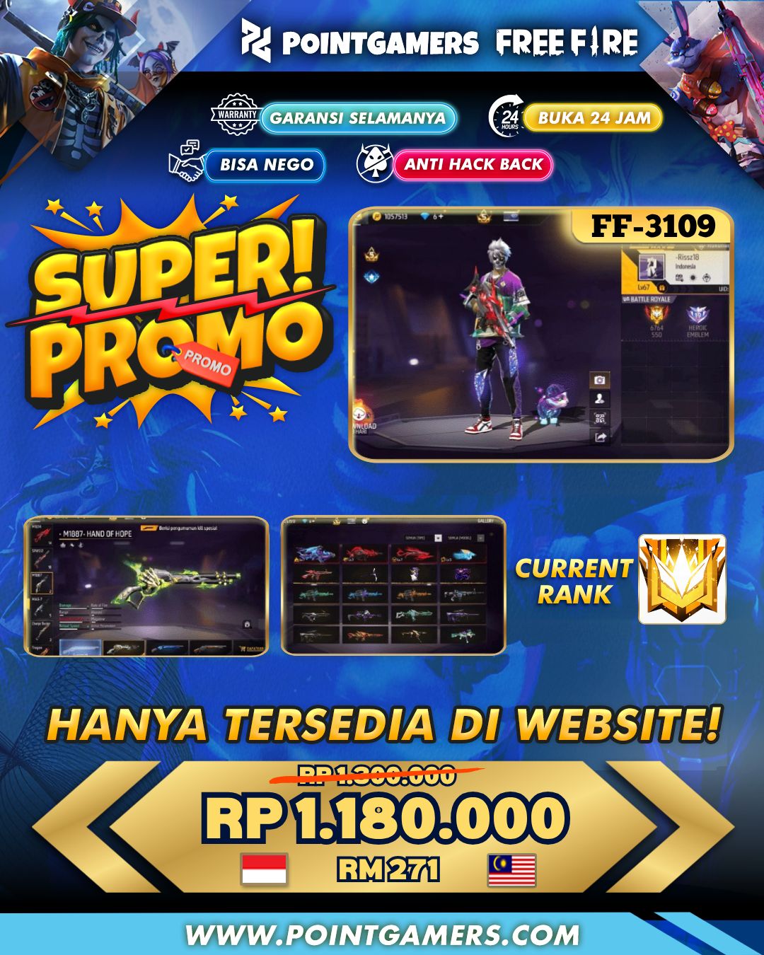 PROMO 4 EVO MAX, SG2 LUMUT 2RASA 1