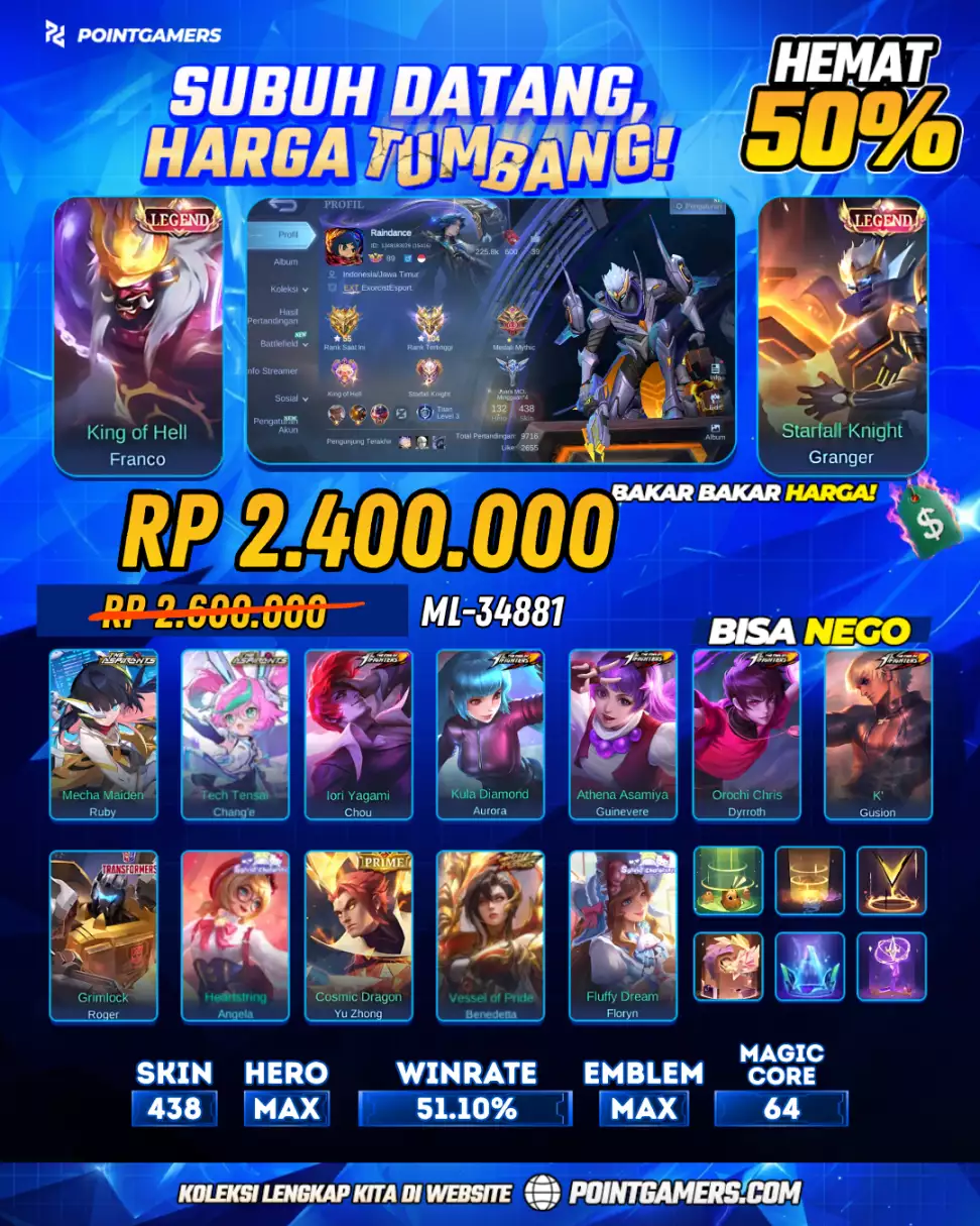 FRANCO LEGEND, GRANGER LEGEND 1