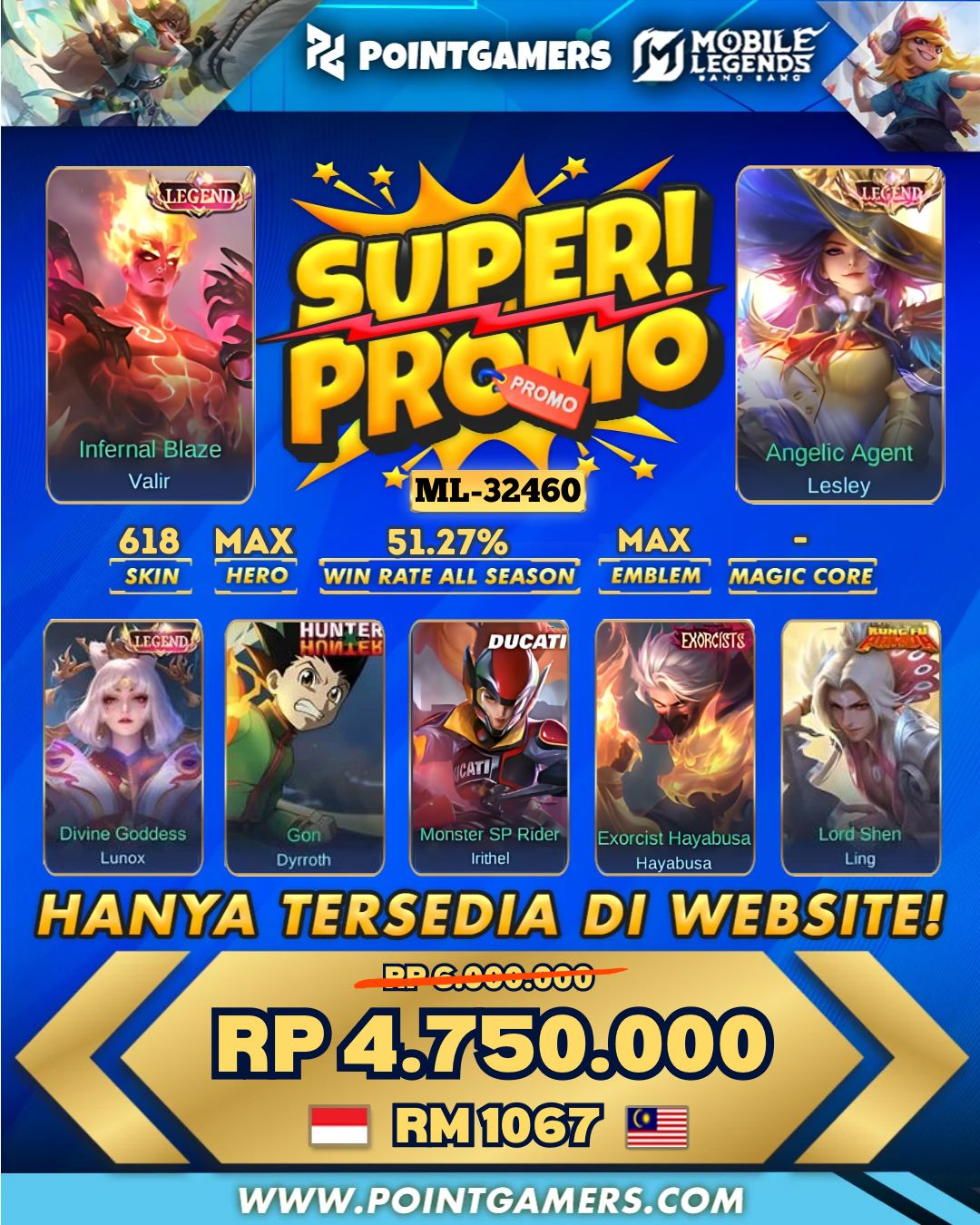 PROMO VALIR LEGEND, LESLEY LEGEND 1