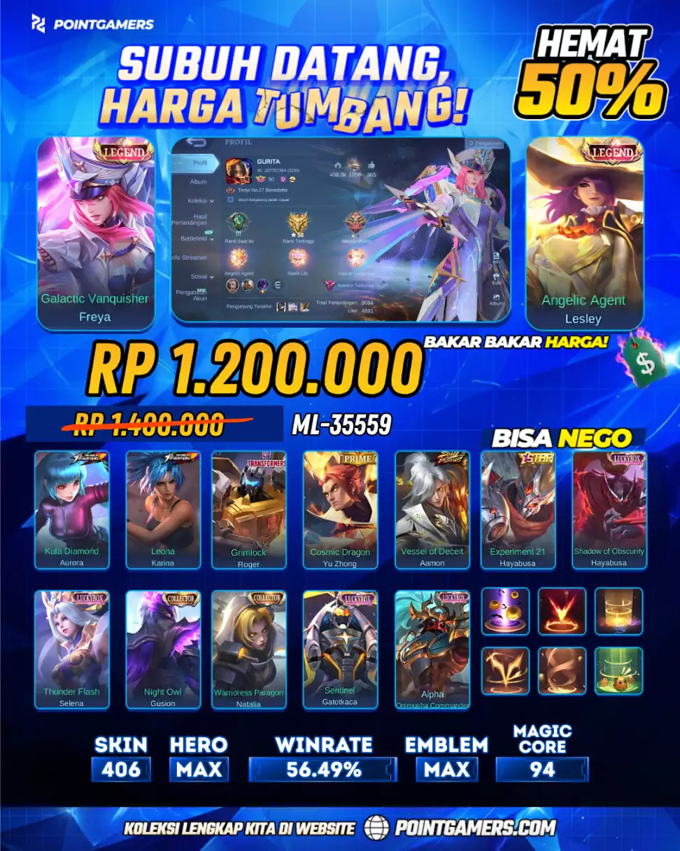 FREYA LEGEND, LESLEY LEGEND 1