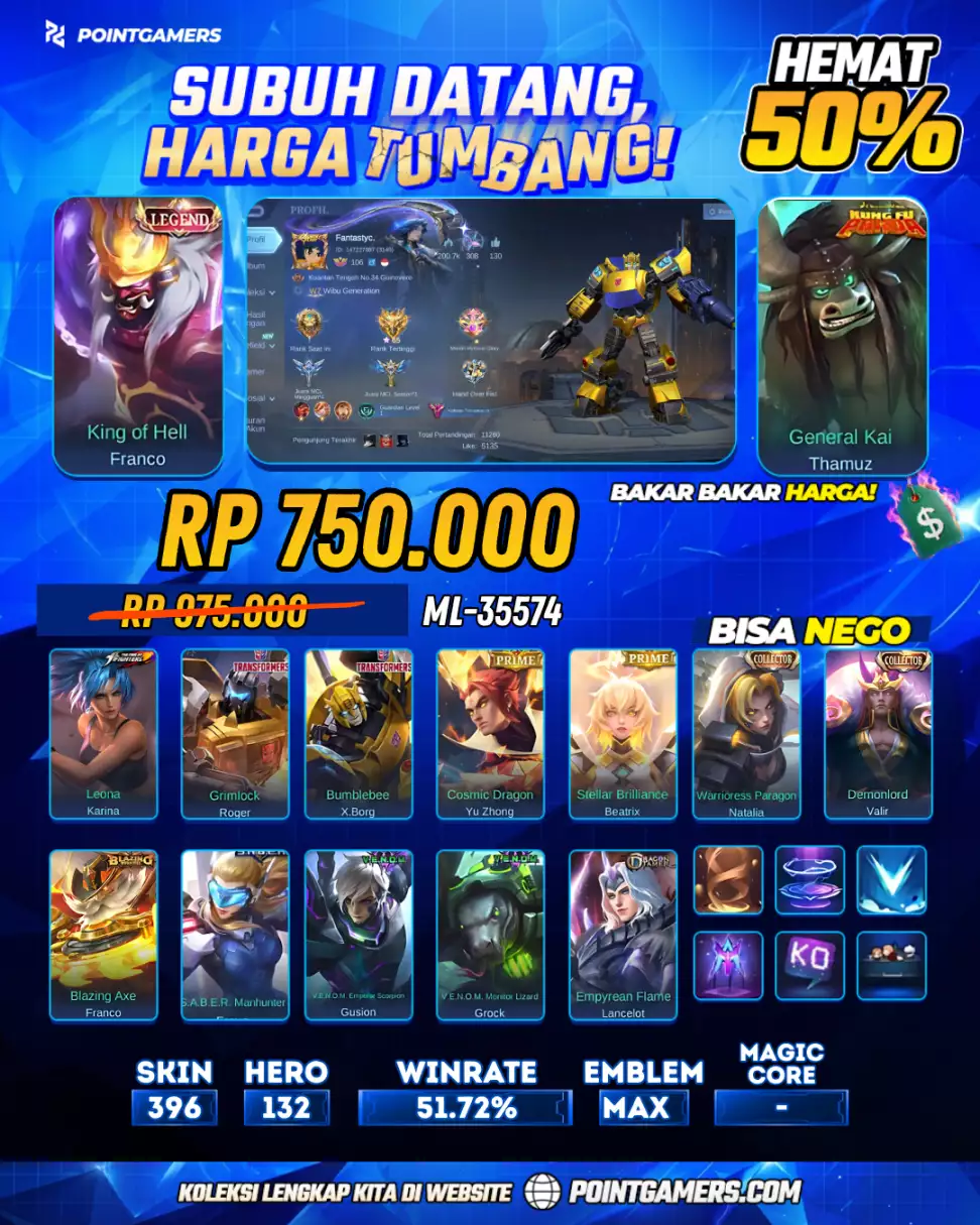 FRANCO LEGEND, THAMUZ KUNGFU PANDA 1