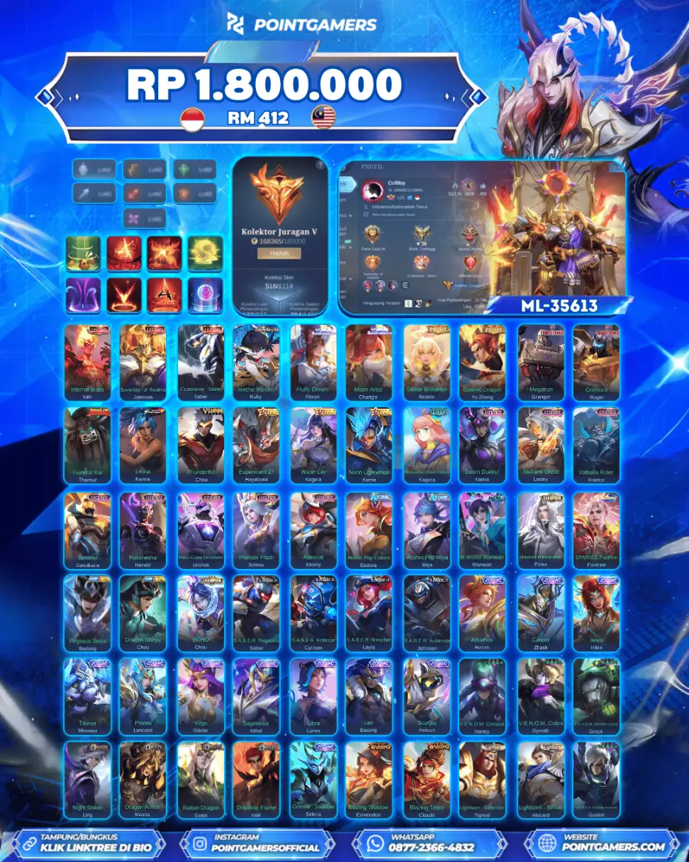 ML-35613 - VALIR LEGEND, JOHNSON LEGEND