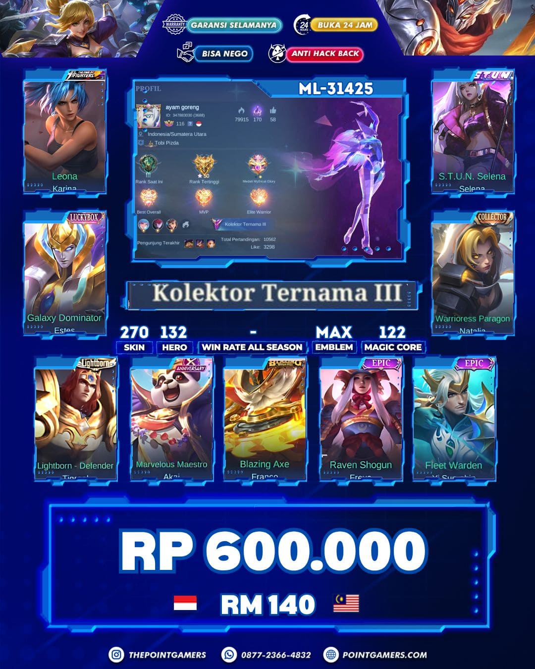 SELENA STUN, ESTES LUCKYBOX 1