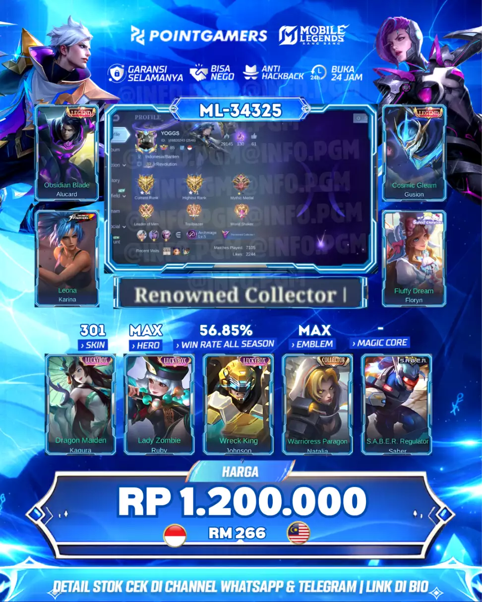 ALUCARD LEGEND, GUSION LEGEND 1