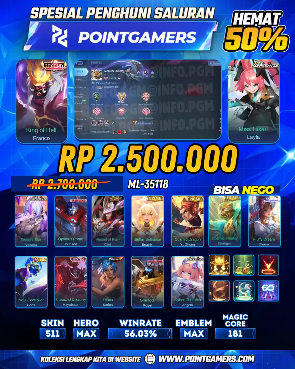 FRANCO LEGEND, LAYLA ASPIRANTS 1