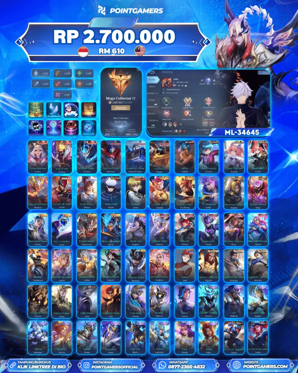 LUNOX LEGEND, GUSION LEGEND 1