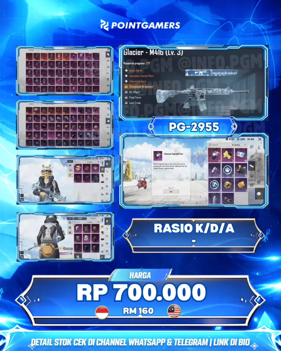 M4 GLACIER LV 3, M16 THRONEROSE DAWN LV 2 1