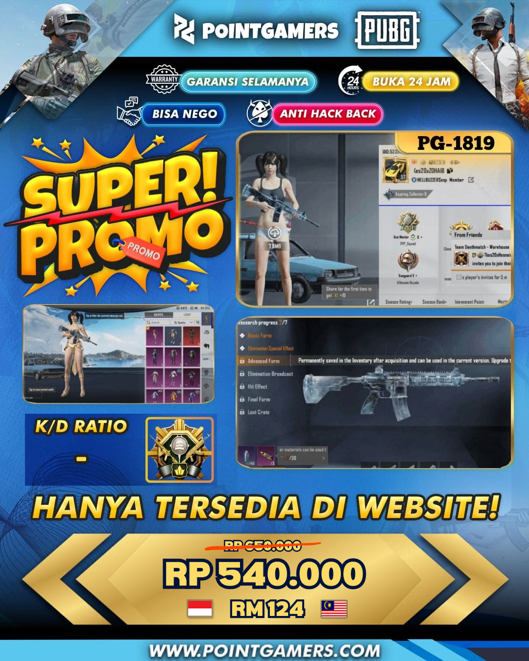 PROMO M4 GLACIER 2, KAR KITTY KADANCE LV 1 1