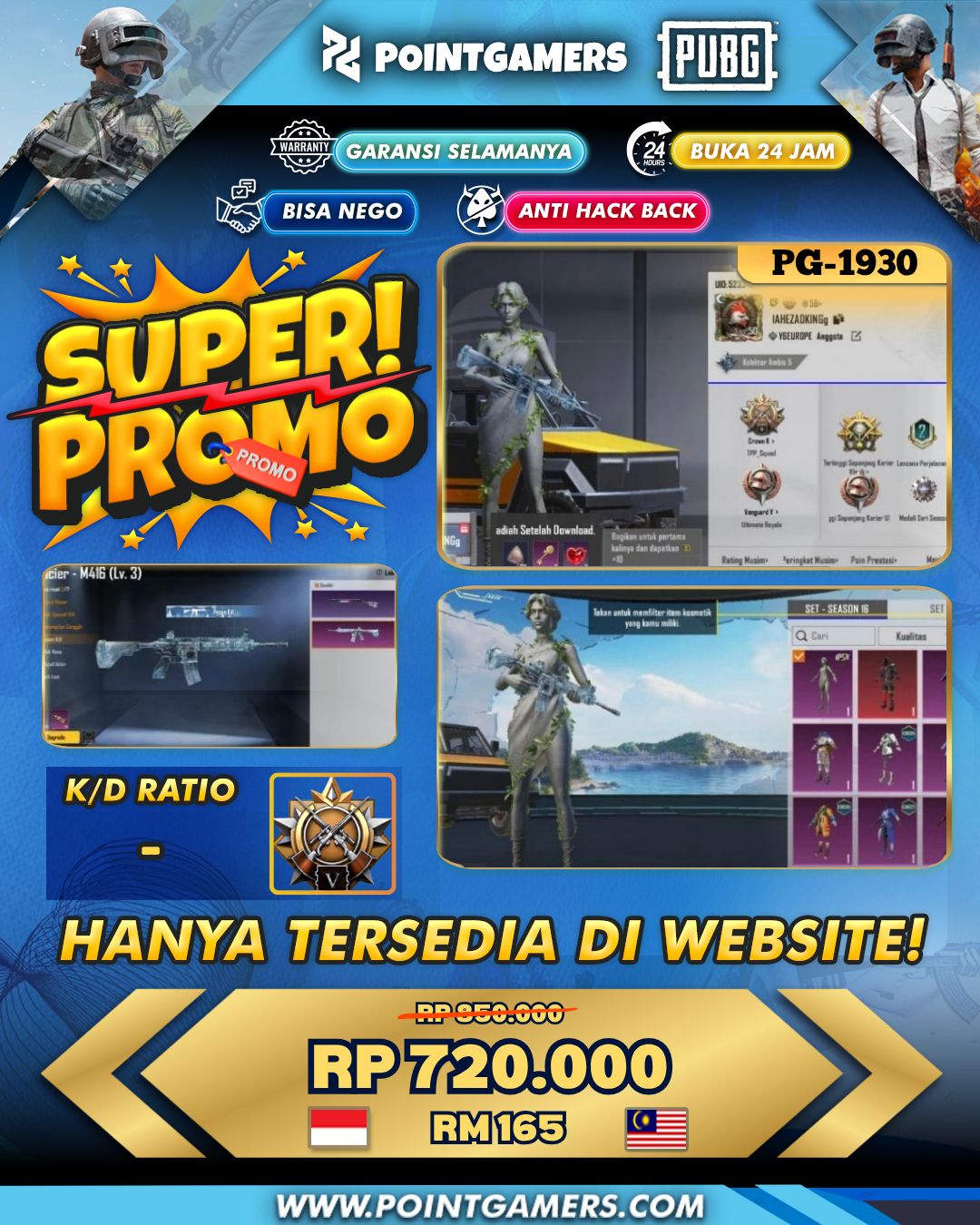 PROMO M4 GLACIER LV 3, S1897 SPLENDID ASSAULT LV 1 1