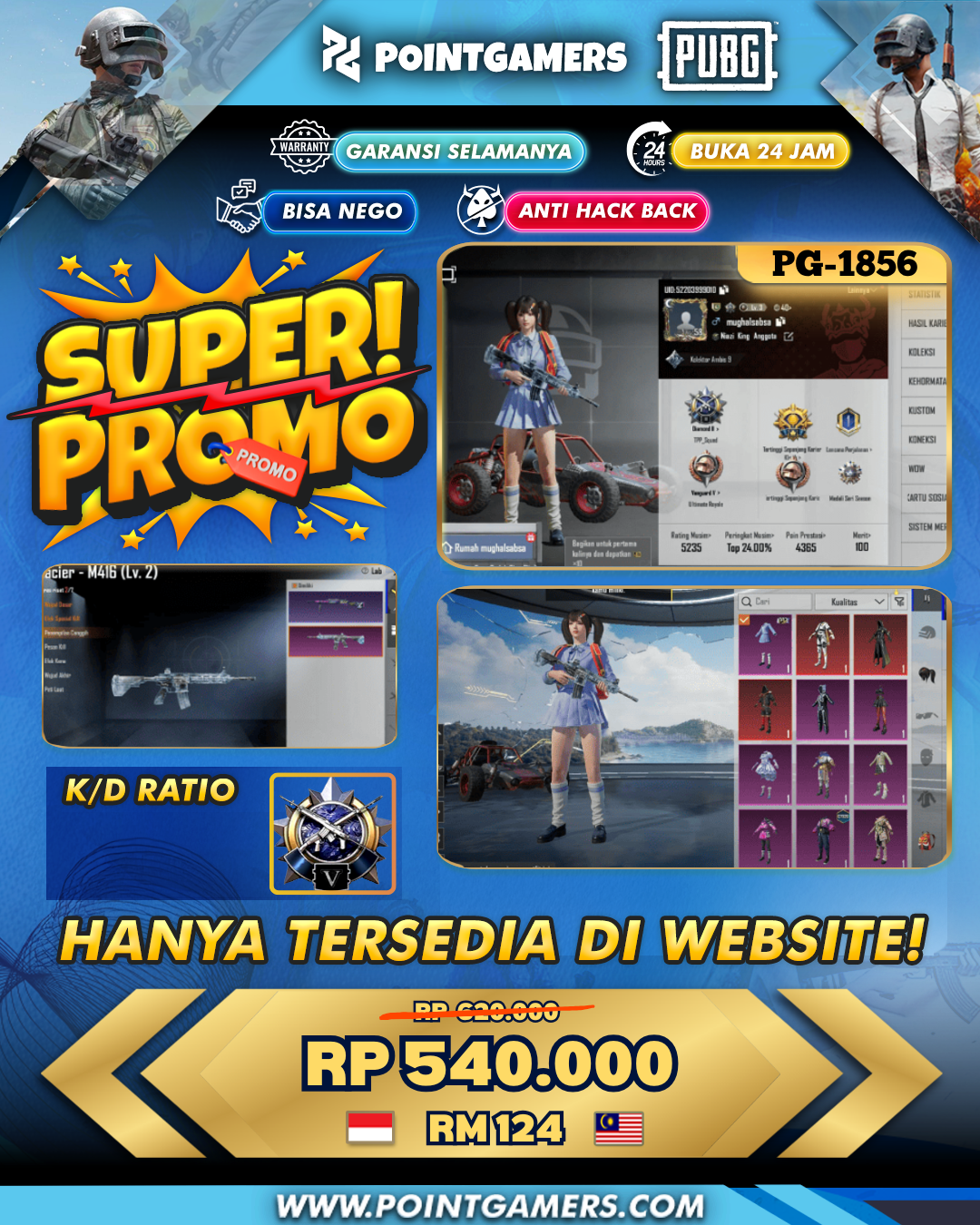 PROMO M4 GLACIER LV 2, DP LV 3 1