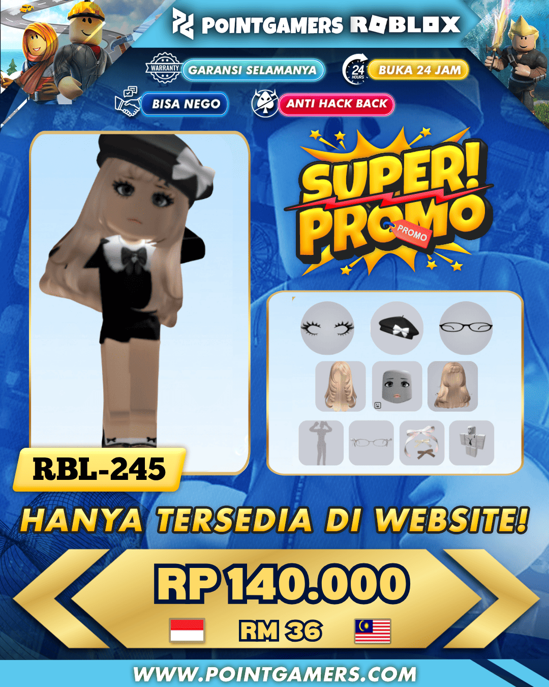 PROMO EMOTE TWICE LIKEY, KACAMATA PITA BESAR MERAH MUDA 1