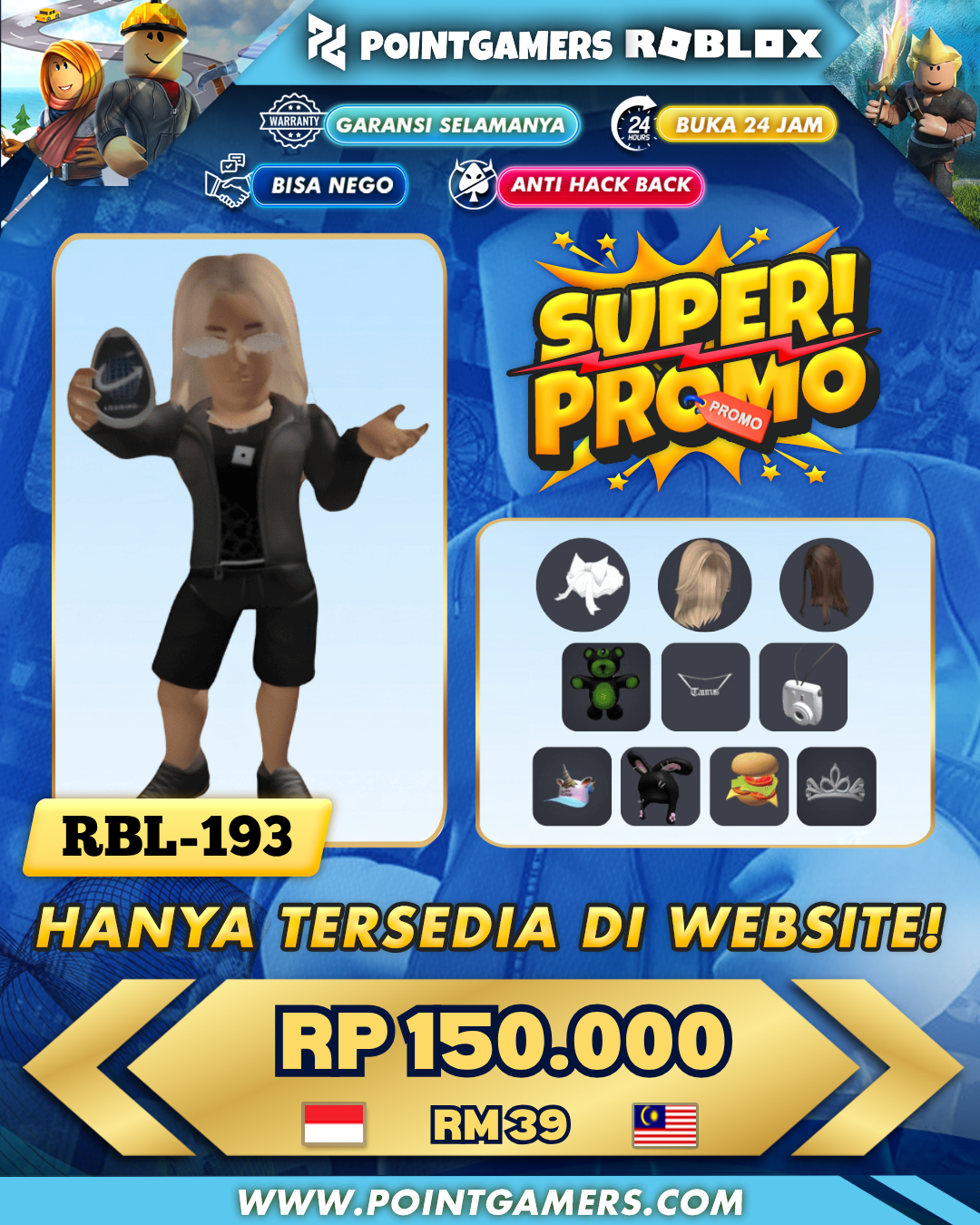 PROMO LEGENDARY CAP, CUTE LIL BLACK GOTH BUNNY HOOD 1