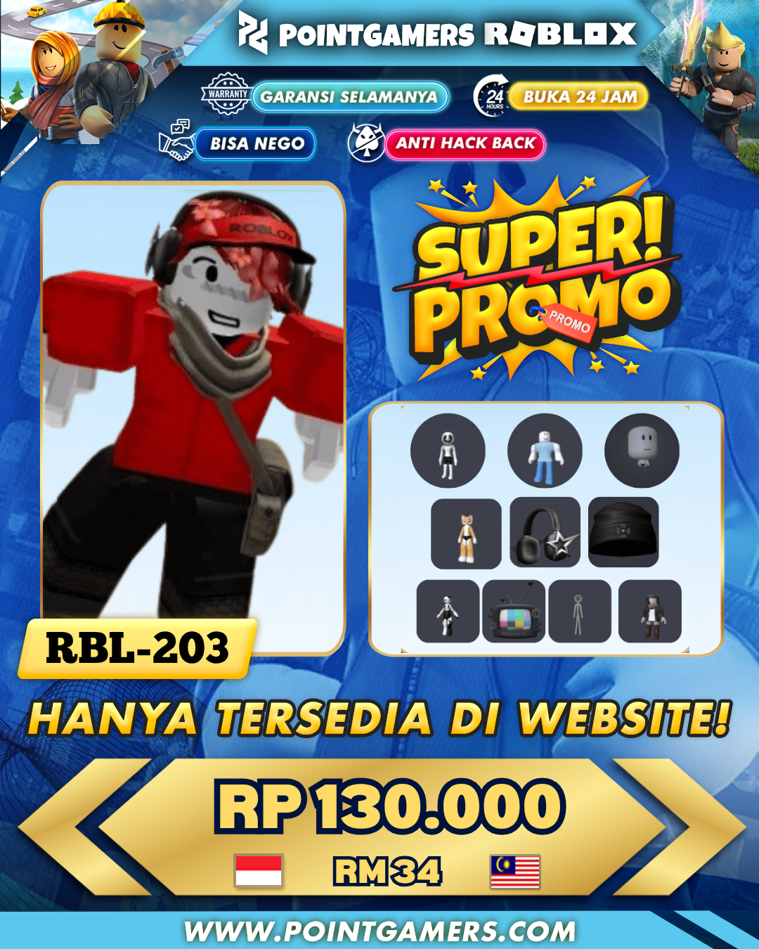 PROMO DYNAMIC KEMONO SHIBA BUNDLE, TV HEAD 1